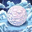 dry ice icon