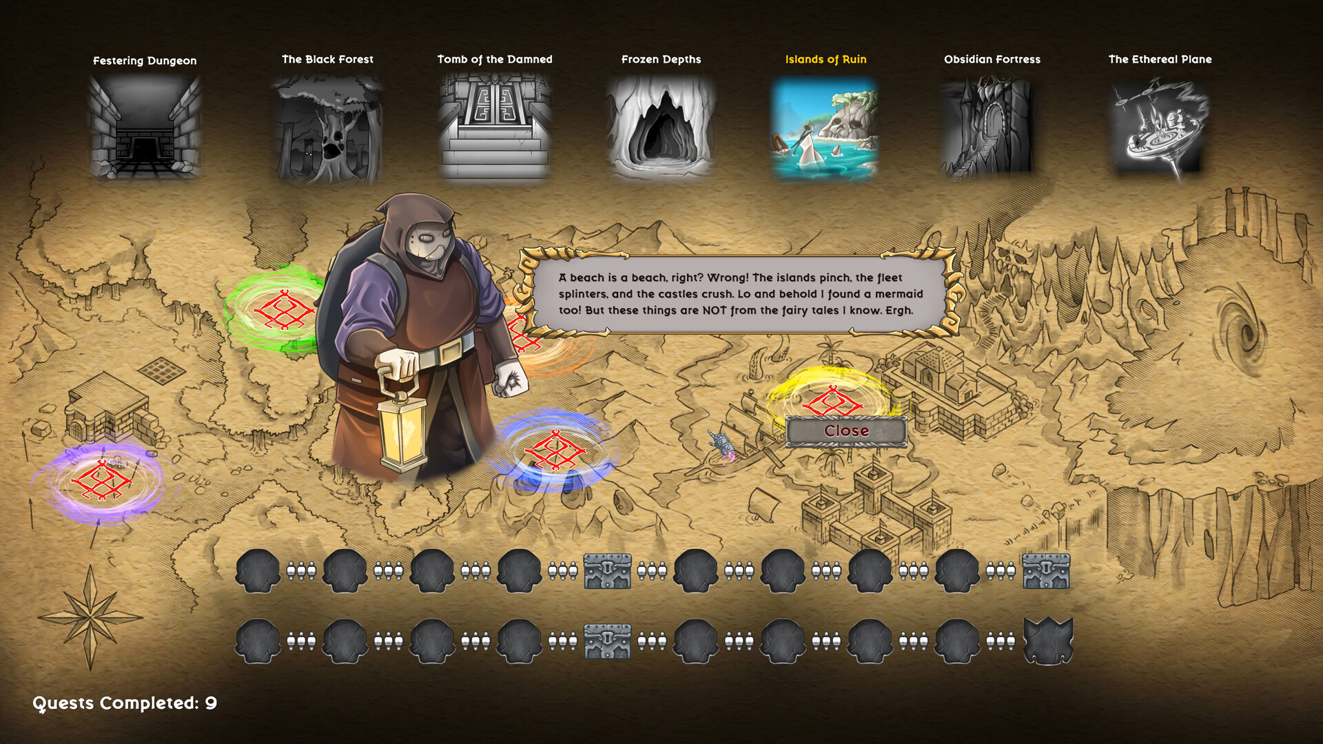 Of Grit & Graves Demo Screenshot 0