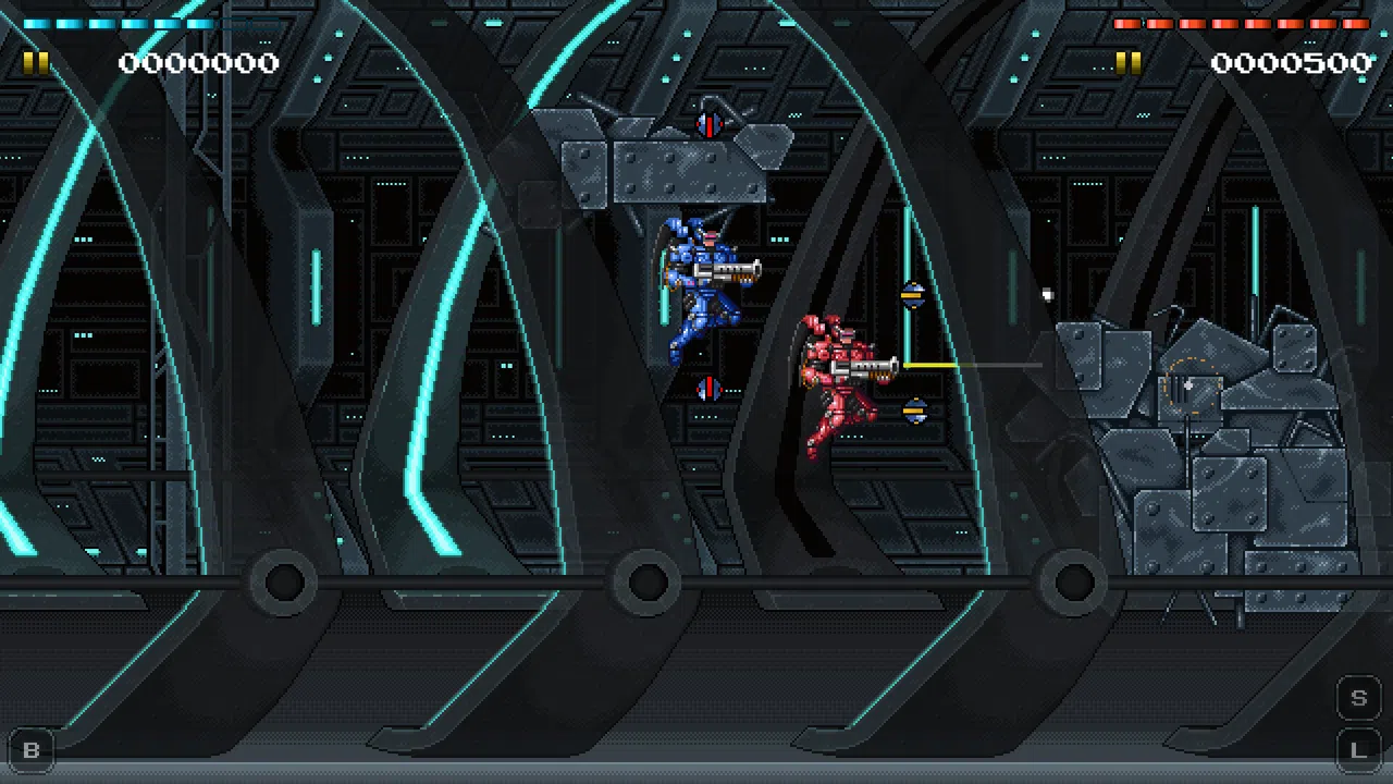 Cyber mission - Full armor Screenshot 1