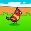 More like low polly-gon art icon