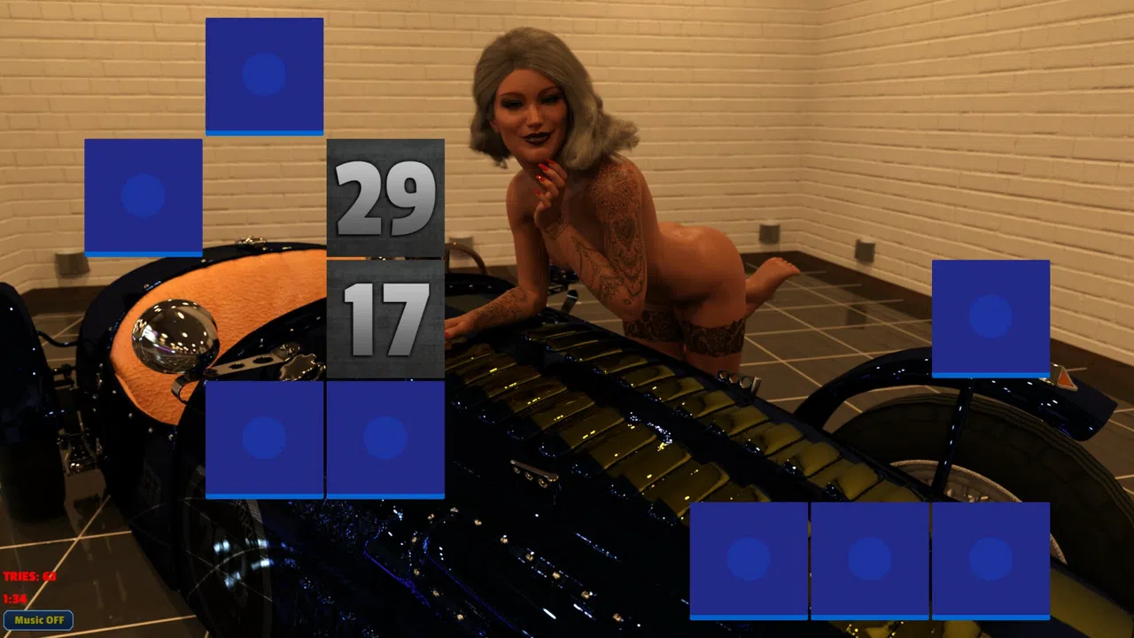 Sexy Memory Puzzle - Sports Car Futanari Screenshot 4