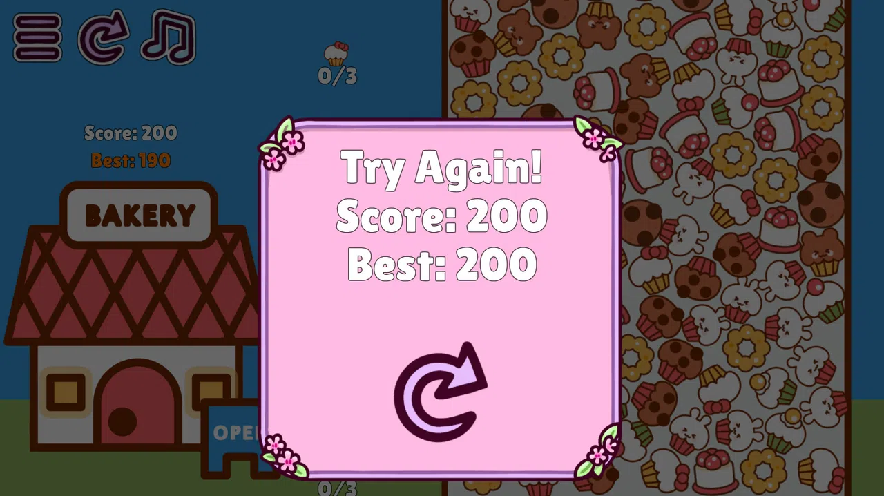 Bakery Shop Match Up Screenshot 0