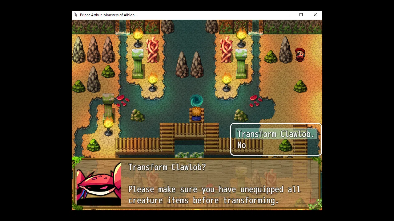 Prince Arthur Monsters of Albion Screenshot 2