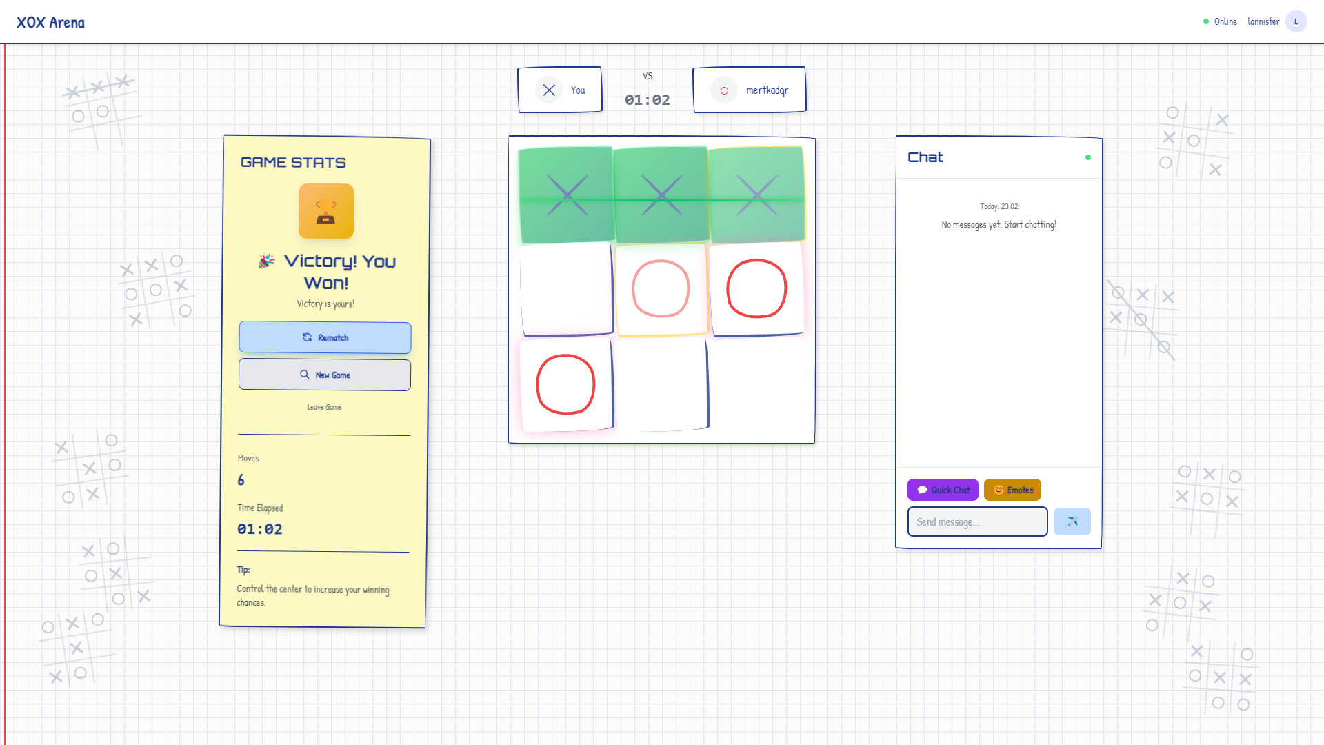Competitive TicTacToe Screenshot 2