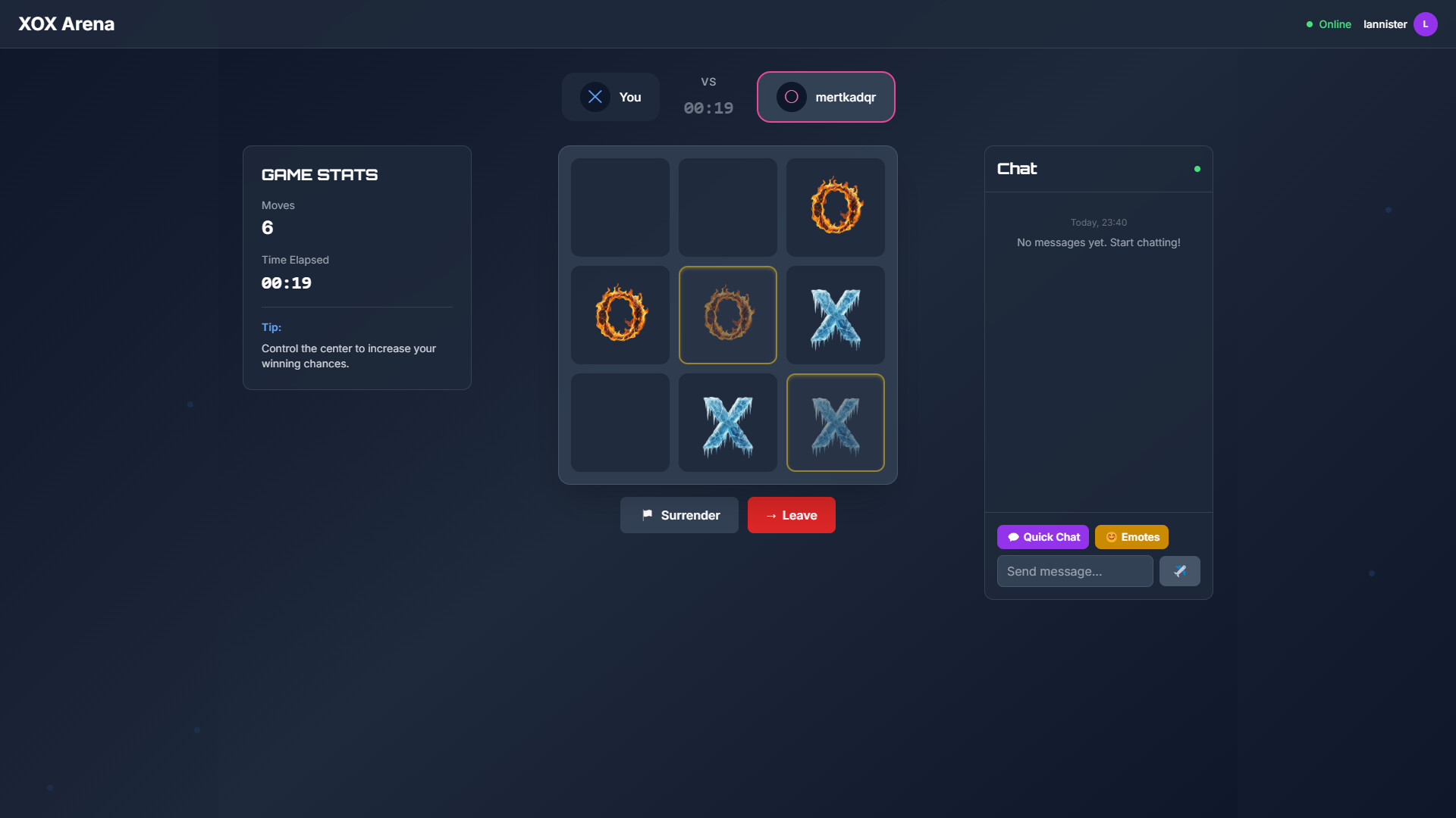 Competitive TicTacToe Screenshot 1