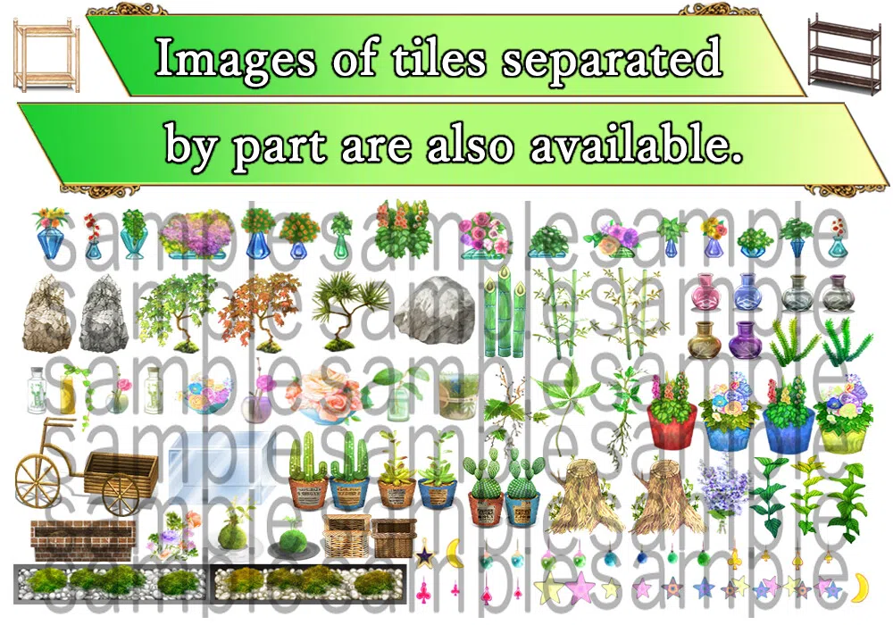 RPG Maker MZ - NATHUHARUCA Green Tilesets Screenshot 10