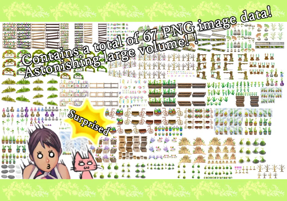 RPG Maker MZ - NATHUHARUCA Green Tilesets Screenshot 12