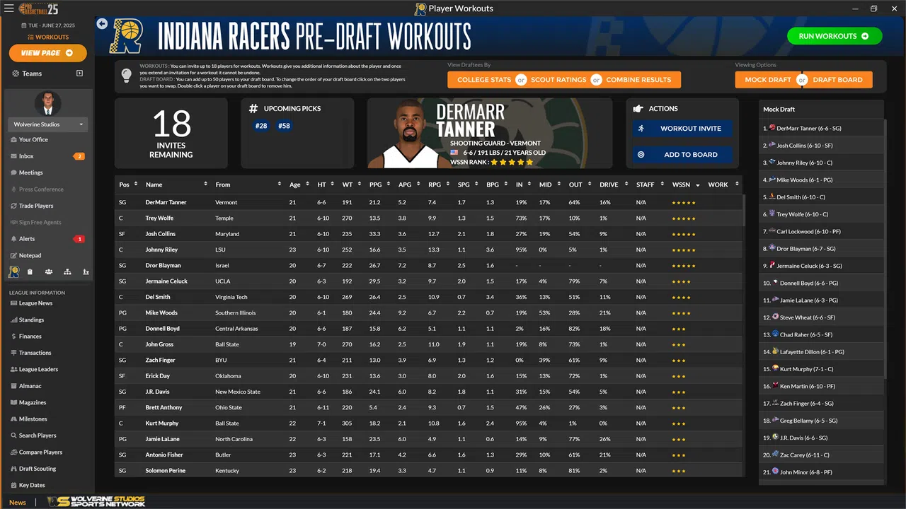 Draft Day Sports: Pro Basketball 2025 Screenshot 9