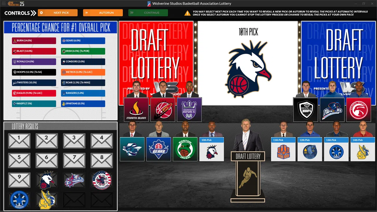 Draft Day Sports: Pro Basketball 2025 Screenshot 8