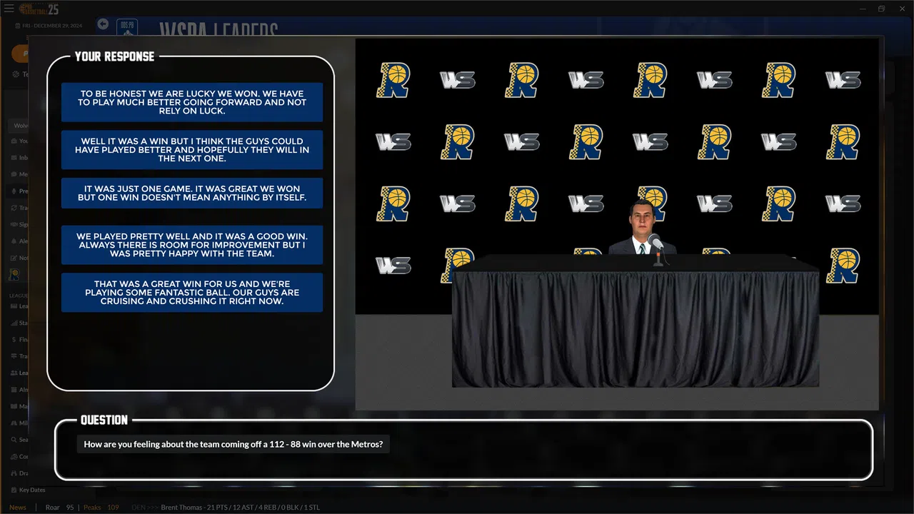 Draft Day Sports: Pro Basketball 2025 Screenshot 7