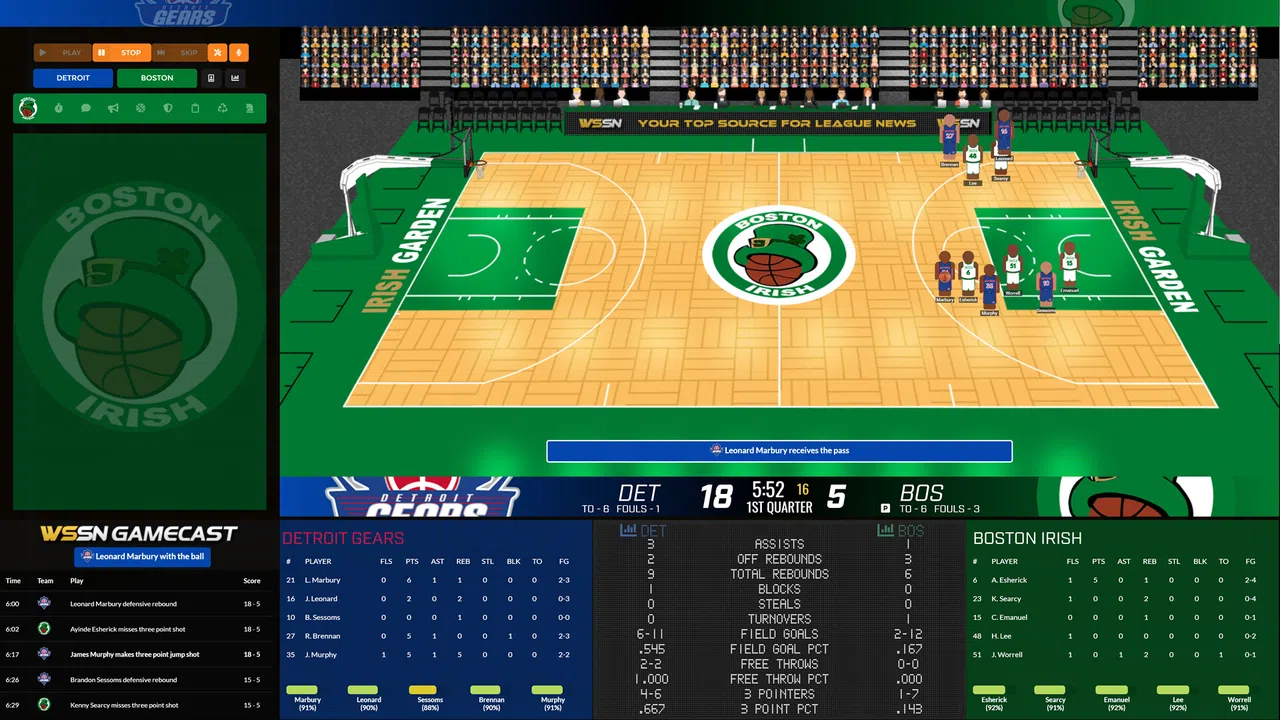 Draft Day Sports: Pro Basketball 2025 Screenshot 3