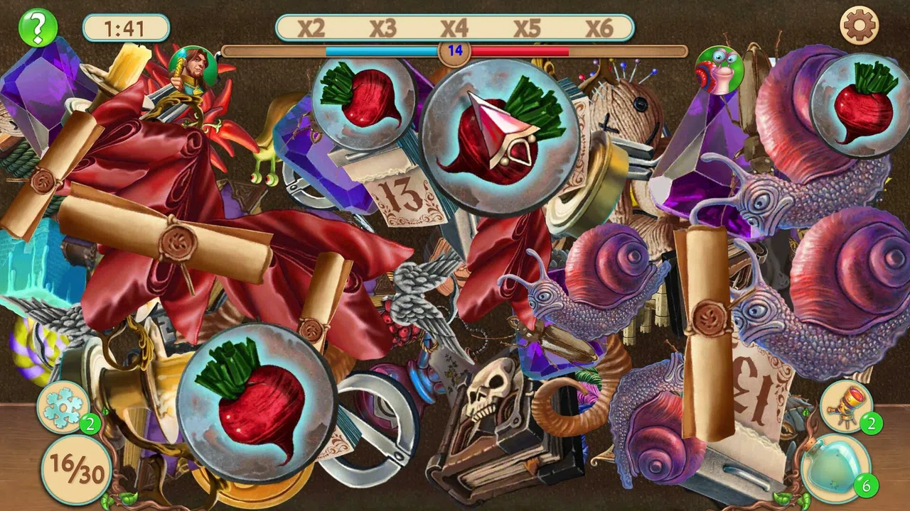Spellchanted 2D Hidden Object Puzzle Adveture Tile-Matching Screenshot 3