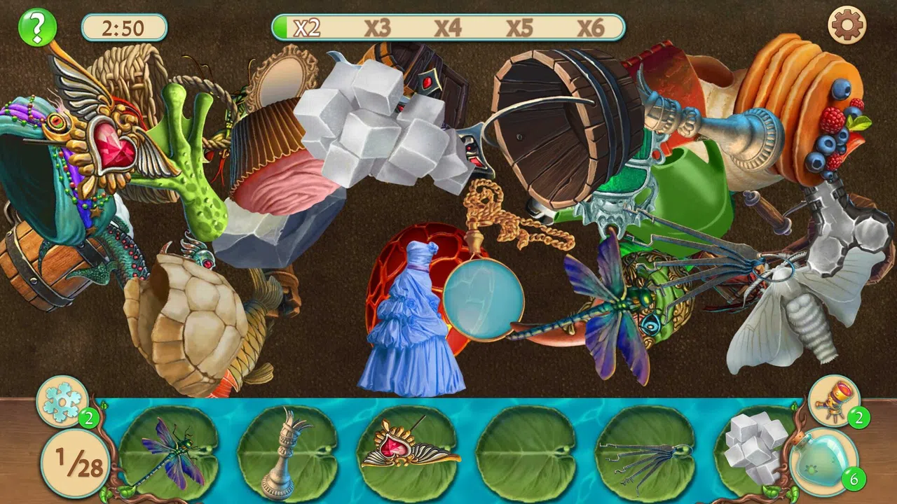Spellchanted 2D Hidden Object Puzzle Adveture Tile-Matching Screenshot 9