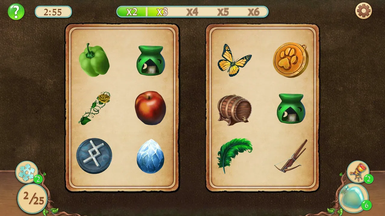 Spellchanted 2D Hidden Object Puzzle Adveture Tile-Matching Screenshot 1