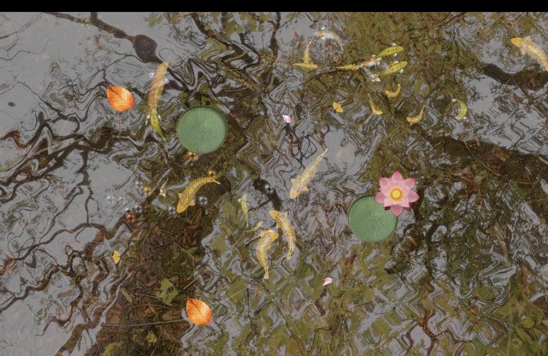 Tranquil Koi 鯉の池 Screenshot 1