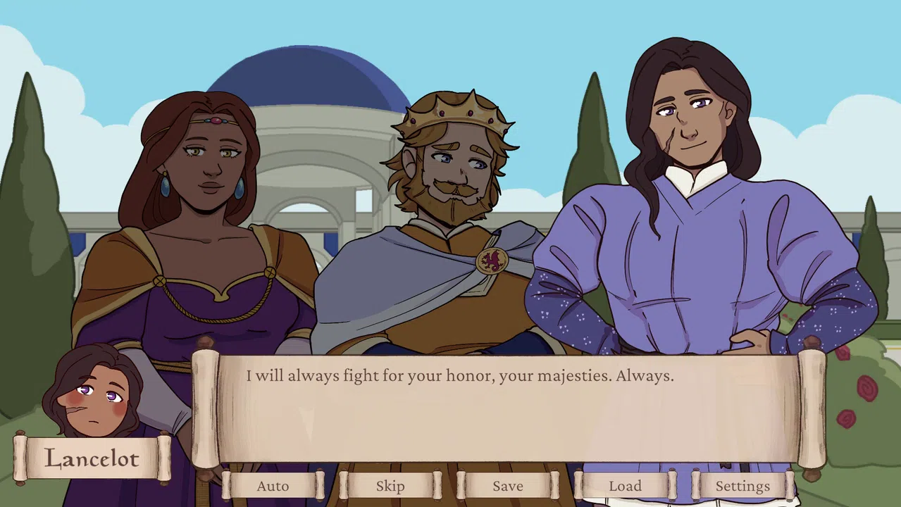 Camelot Crush: A Round Table Dating Sim Screenshot 1