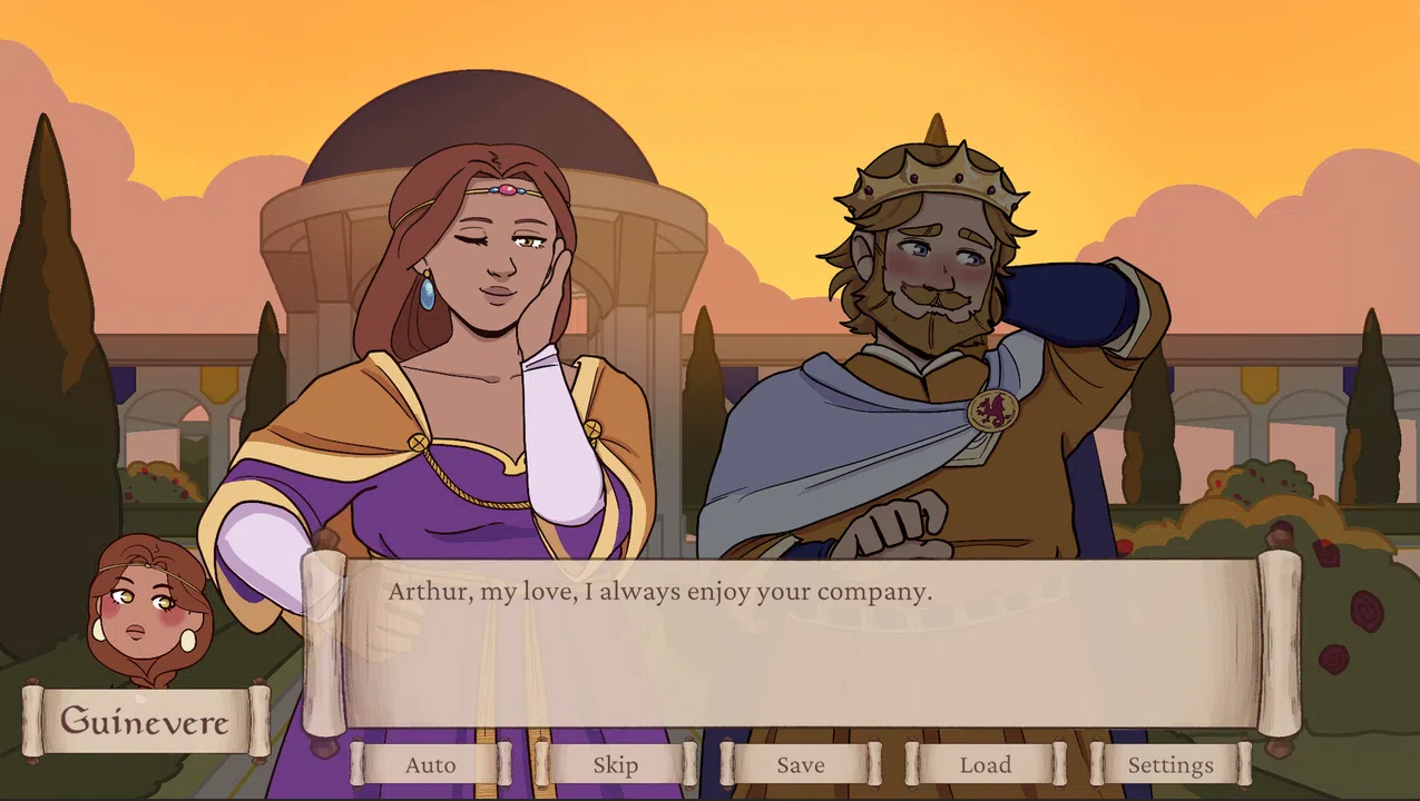 Camelot Crush: A Round Table Dating Sim Screenshot 4