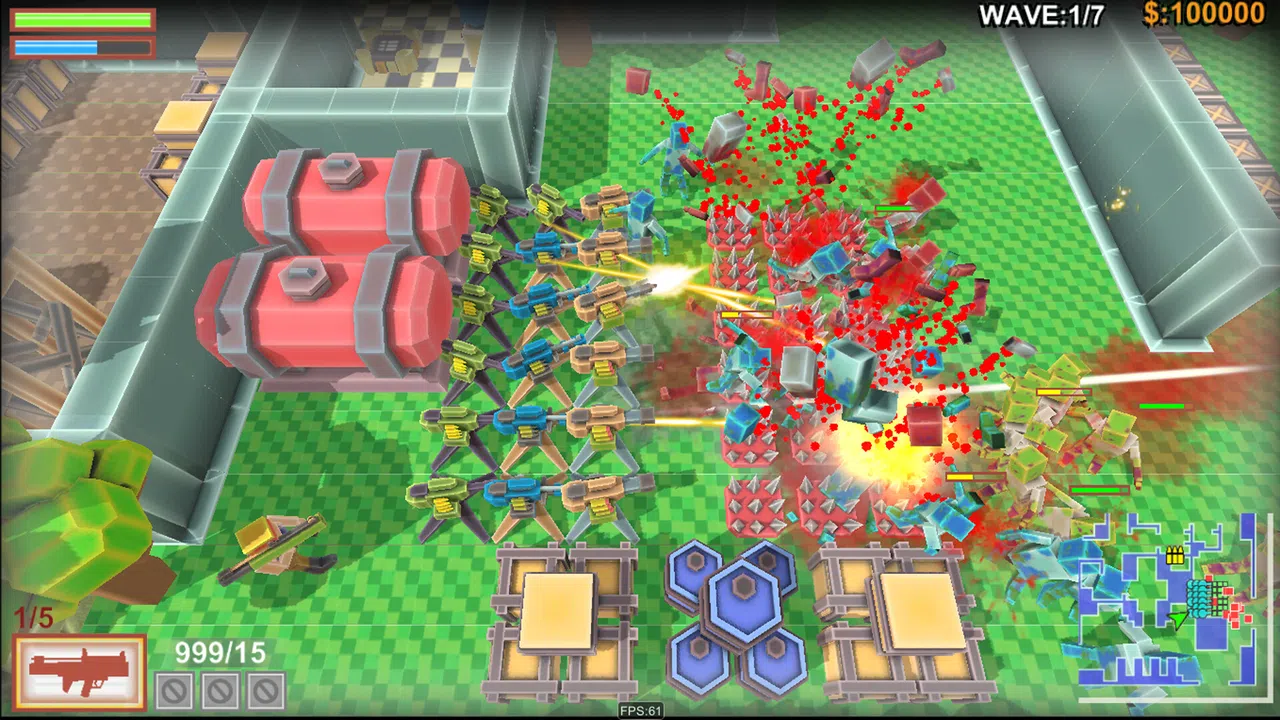 Zombie Siege：Room War Screenshot 2