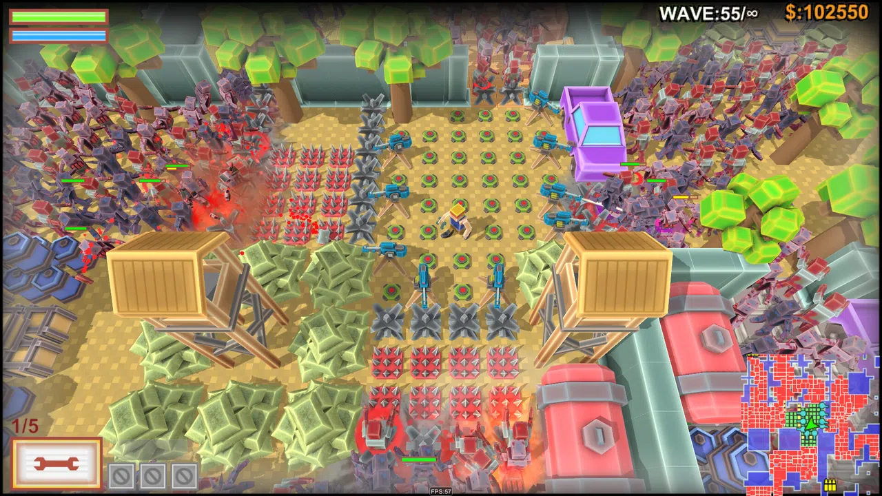 Zombie Siege：Room War Screenshot 1