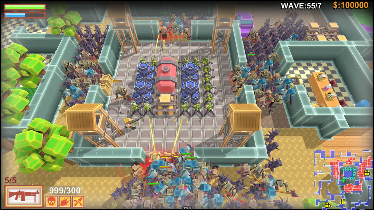 Zombie Siege：Room War Screenshot 4