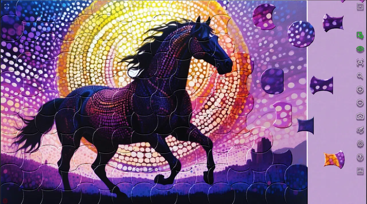 Master of Pieces © Jigsaw Puzzle DLC - Dot Painting Screenshot 9
