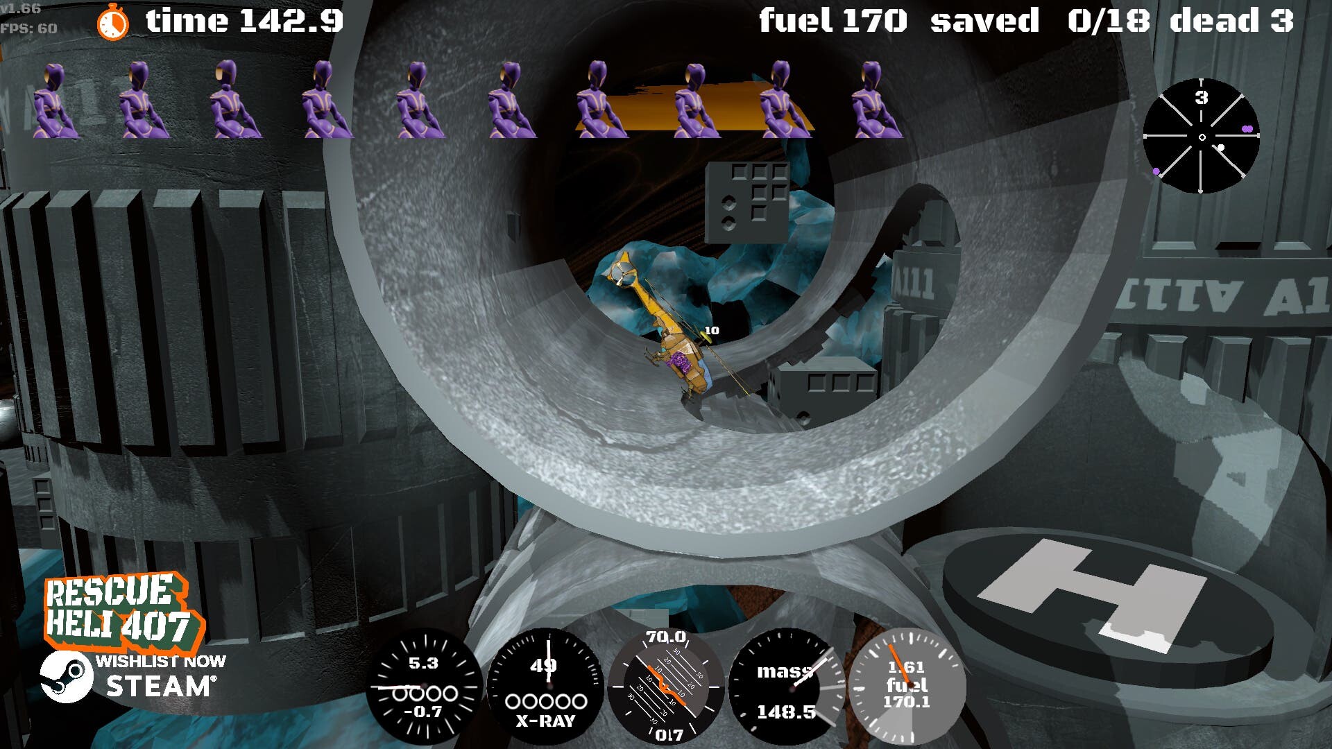 Rescue Heli RH407 Screenshot 1