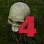 Find skull level 4 icon