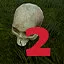 Find skull level 2 icon