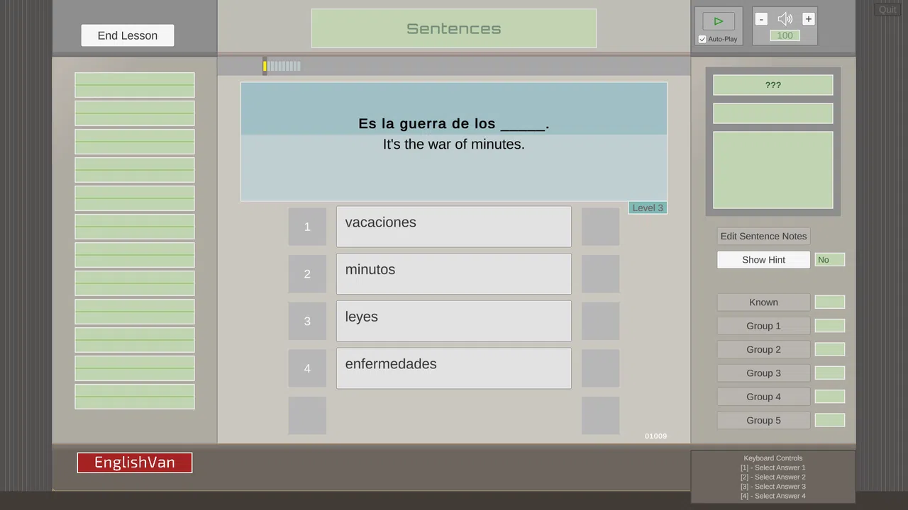 EnglishVan Screenshot 2
