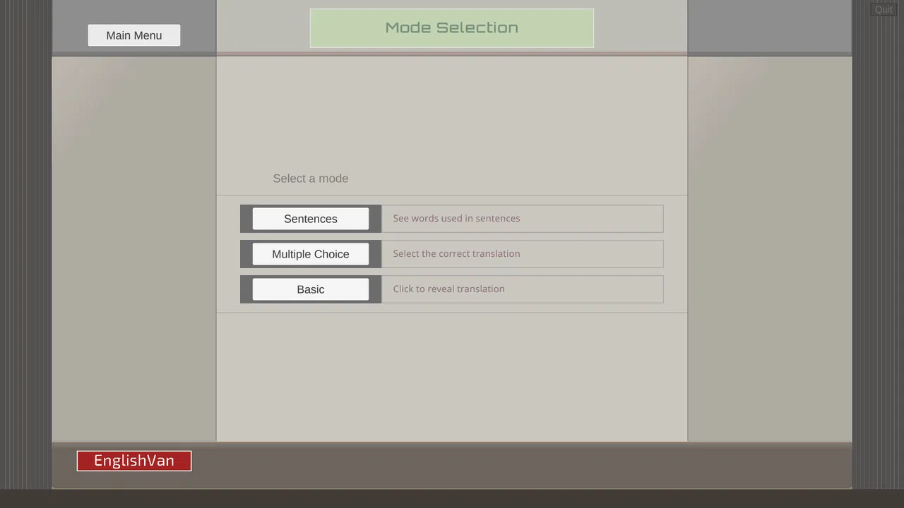 EnglishVan Screenshot 0