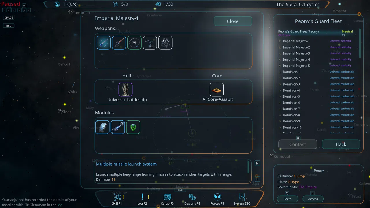 Stellar Wings Screenshot 1