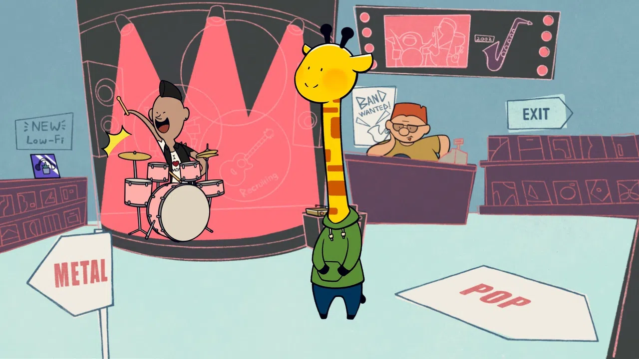 A Week in the Life of Asocial Giraffe Demo Screenshot 4