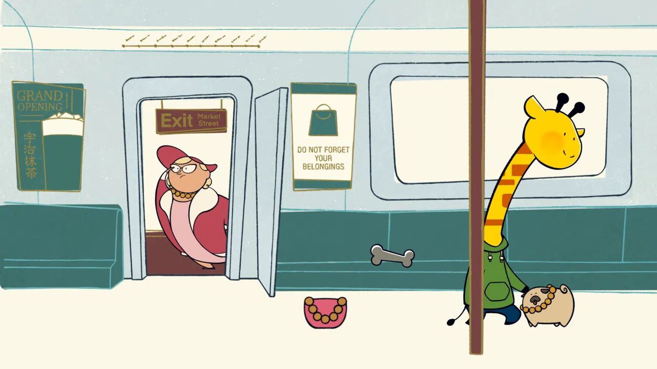 A Week in the Life of Asocial Giraffe Demo Screenshot 0