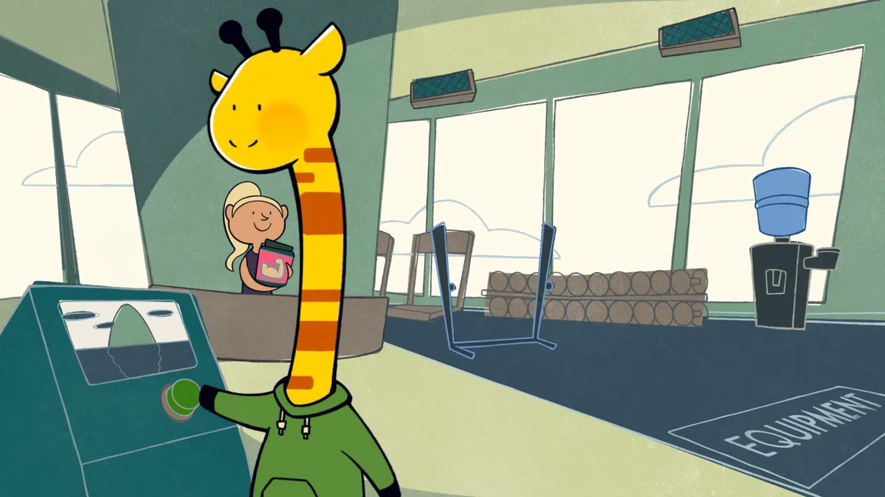 A Week in the Life of Asocial Giraffe Demo Screenshot 2
