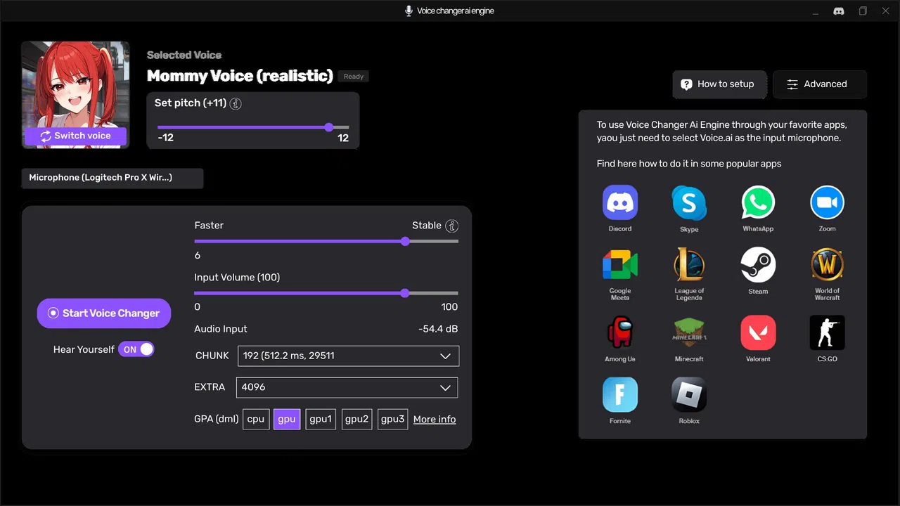 Voice Changer AI Engine Screenshot 4