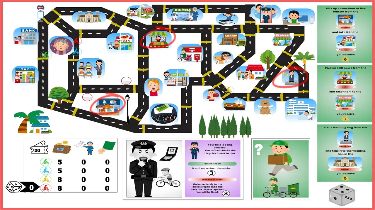 The bicycle couriers Screenshot 0