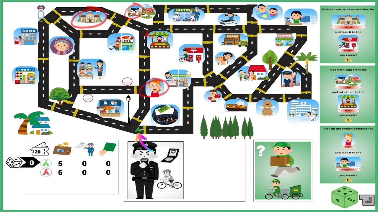 The bicycle couriers Screenshot 3