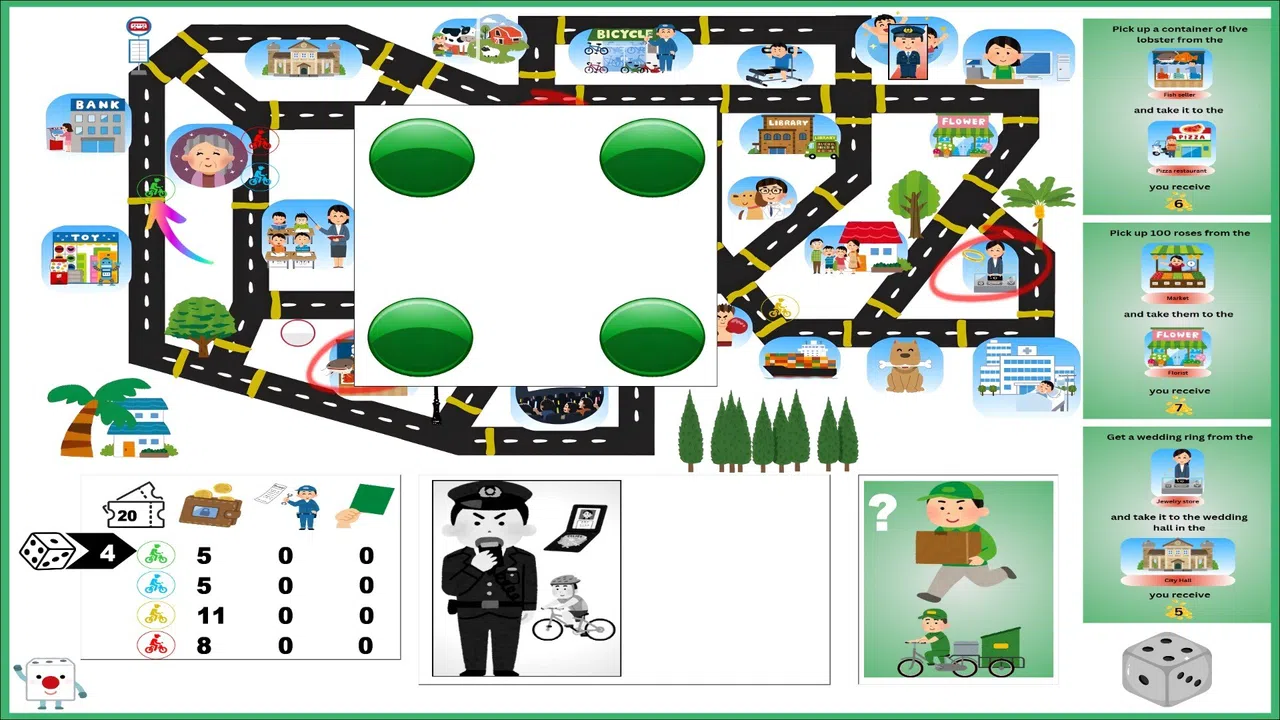 The bicycle couriers Screenshot 1