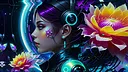 AI-VJ - Flowery 4k Visuals Screenshot 0