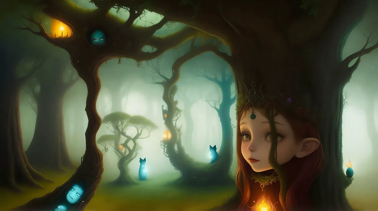 AI-VJ - Magic Forest Visuals Screenshot 6