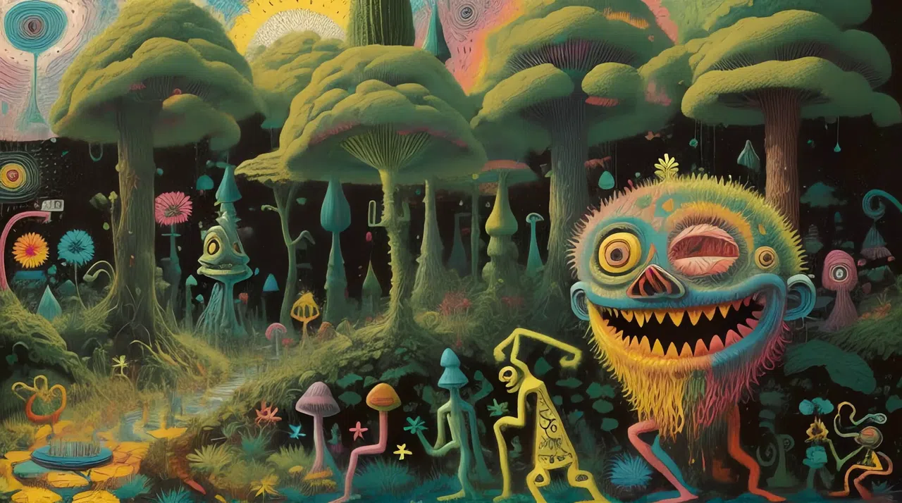 AI-VJ - Magic Forest Visuals Screenshot 10