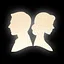 Go their separate ways icon