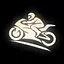 Ride the world on one icon