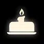 Lonely birthday party icon