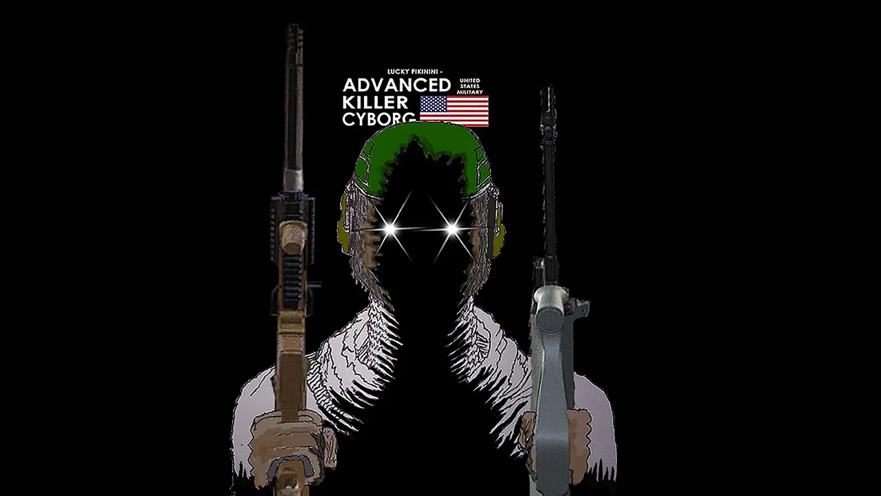 Lucky Pikinini - Advanced Killer Cyborg Screenshot 0