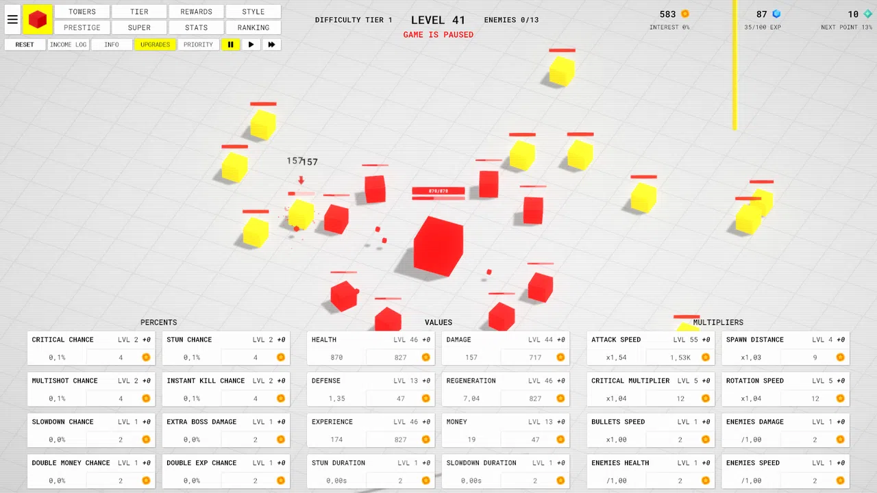 Idle Towers Screenshot 1