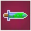 Create one poisoned sword icon