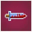Create one bleed sword icon