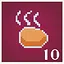 Cook 10 Fried meat icon