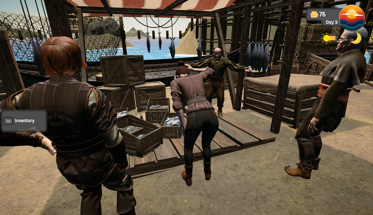Sea Town - Fish Market Simulator Screenshot 5